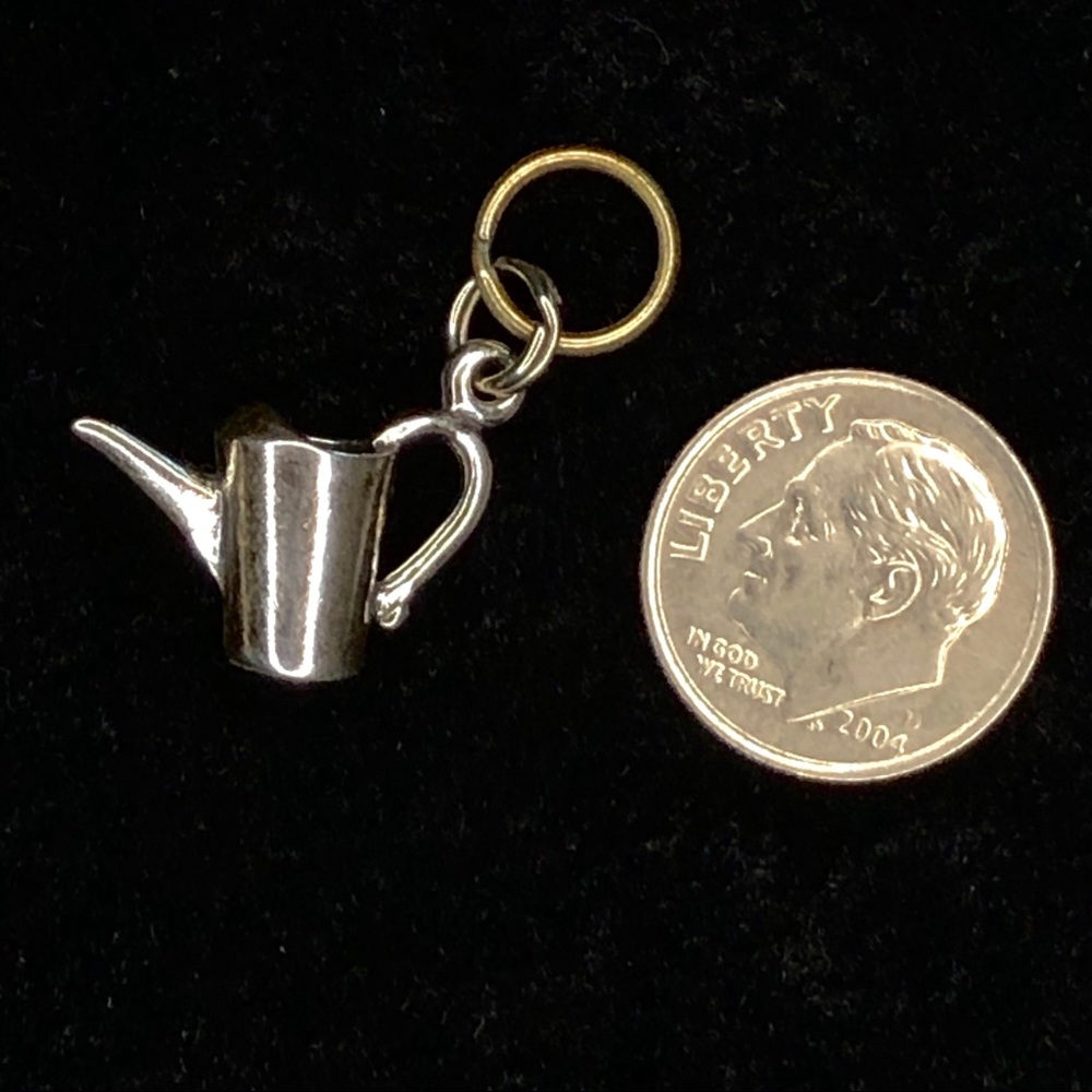 Sterling Silver Watering Can Charm